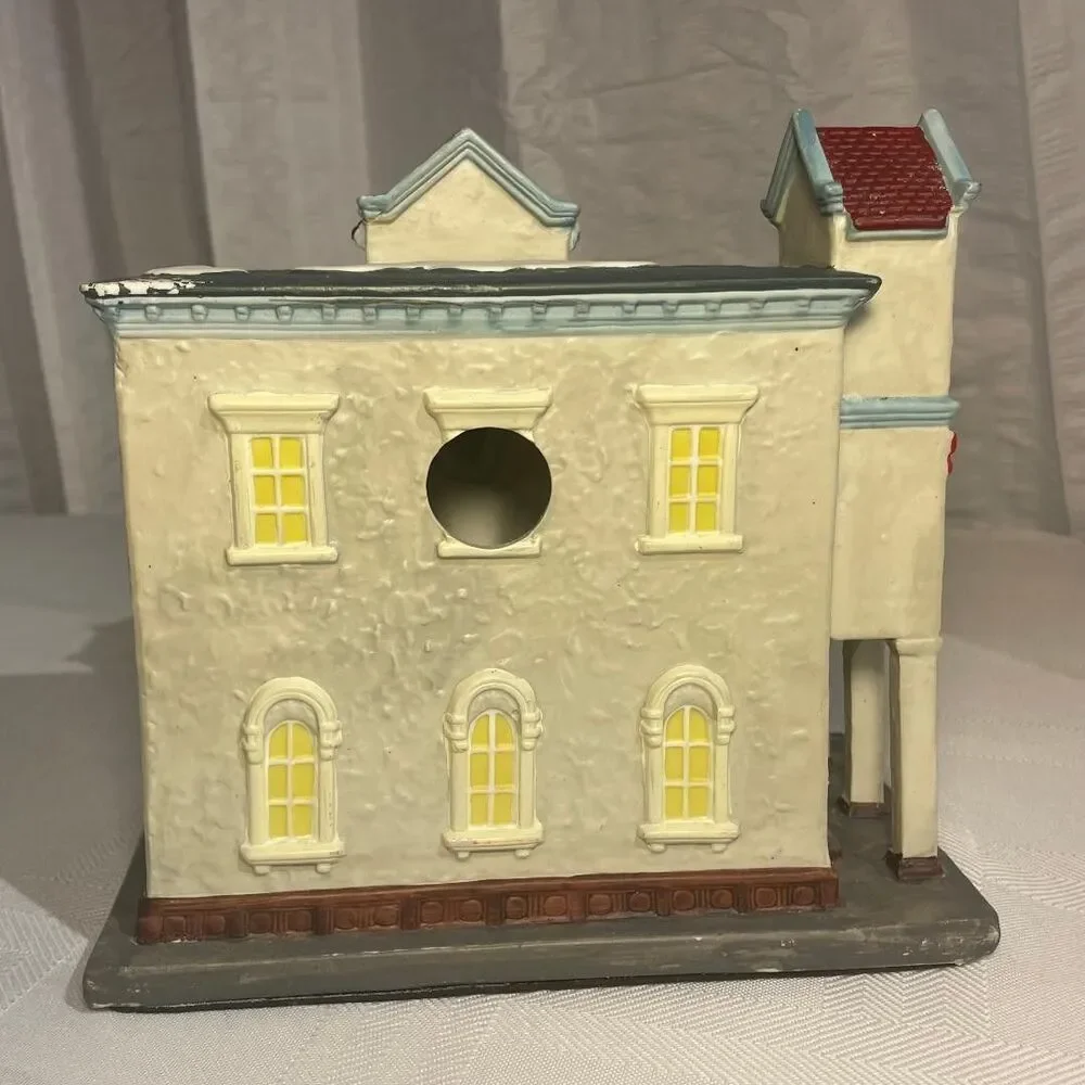 Vintage Eckerd Drug Store Christmas Village Pharmacy Building Rare 7.5